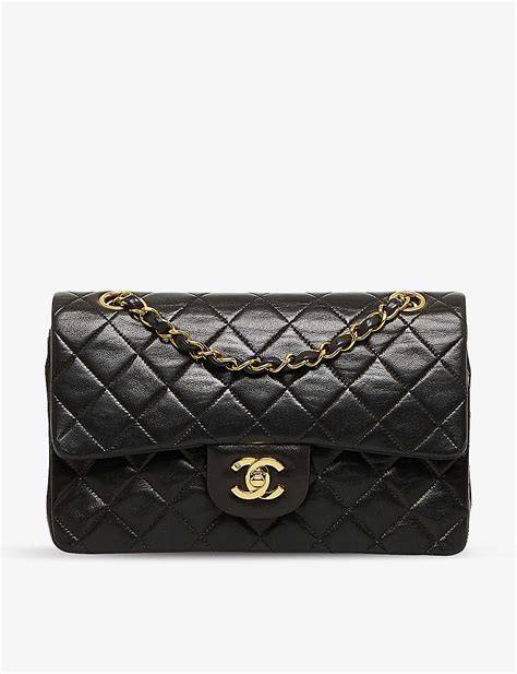 selfridges bags chanel|Chanel quilted clutch bag price.